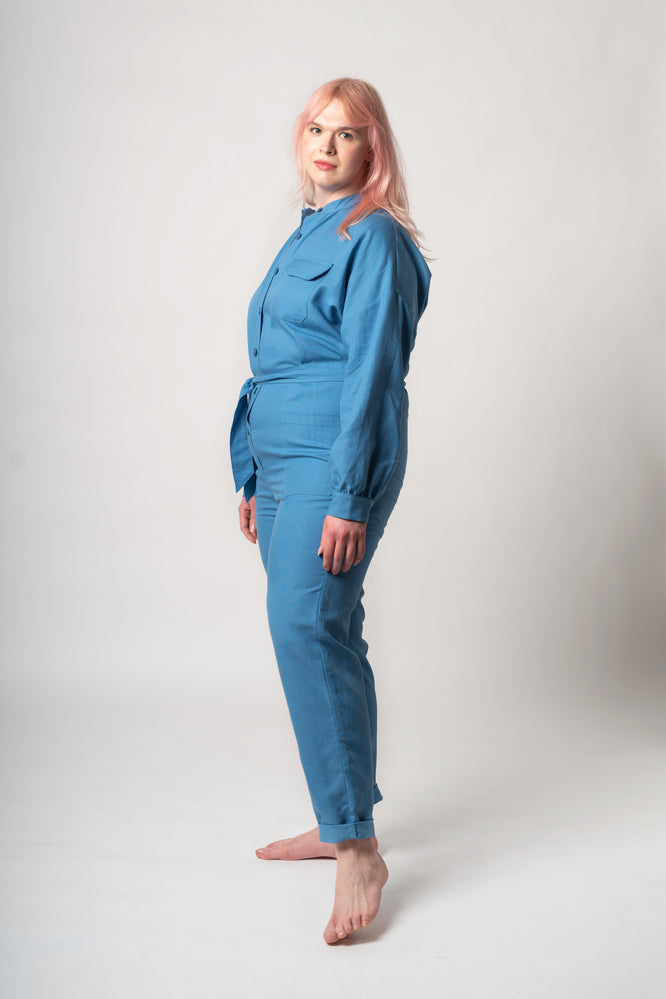 ROCKET JUMPSUIT ETHEREAL BLUE - WE BANDITS