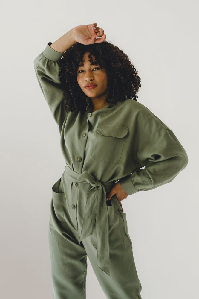 ROCKET JUMPSUIT EPSOM GREEN - WE BANDITS
