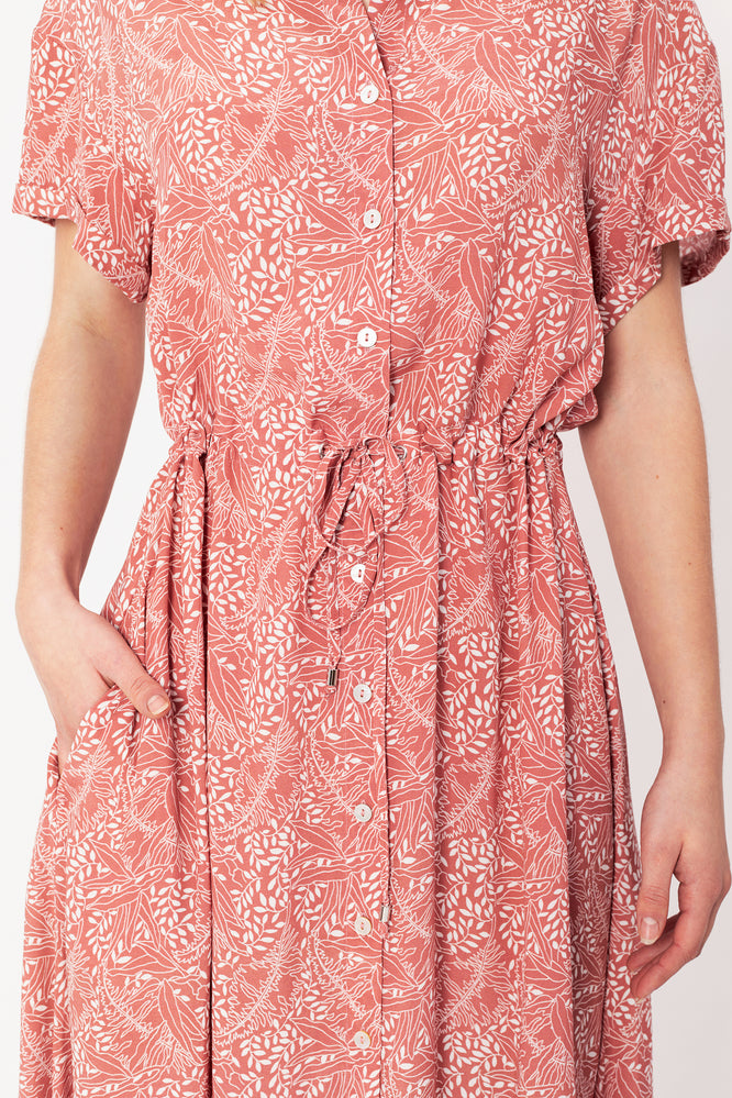 KIMMY DRESS MEADOW DESERT ROSE - WE BANDITS