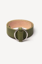 Laden Sie das Bild in den Galerie-Viewer, SIA LEATHER BELT KHAKI - WE BANDITS