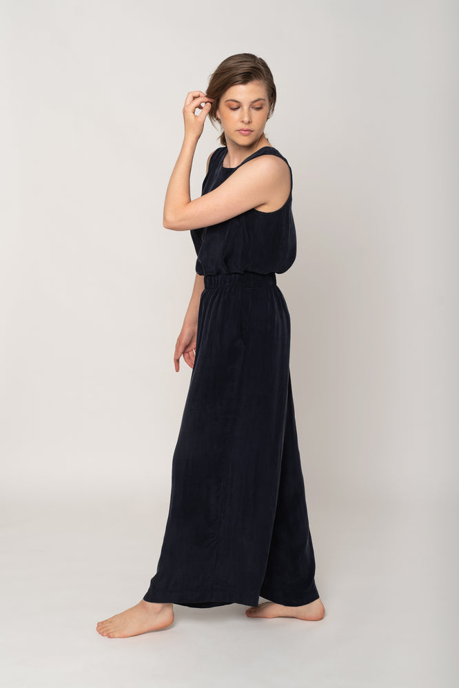 BLISS PANTS DARK NAVY - WE BANDITS