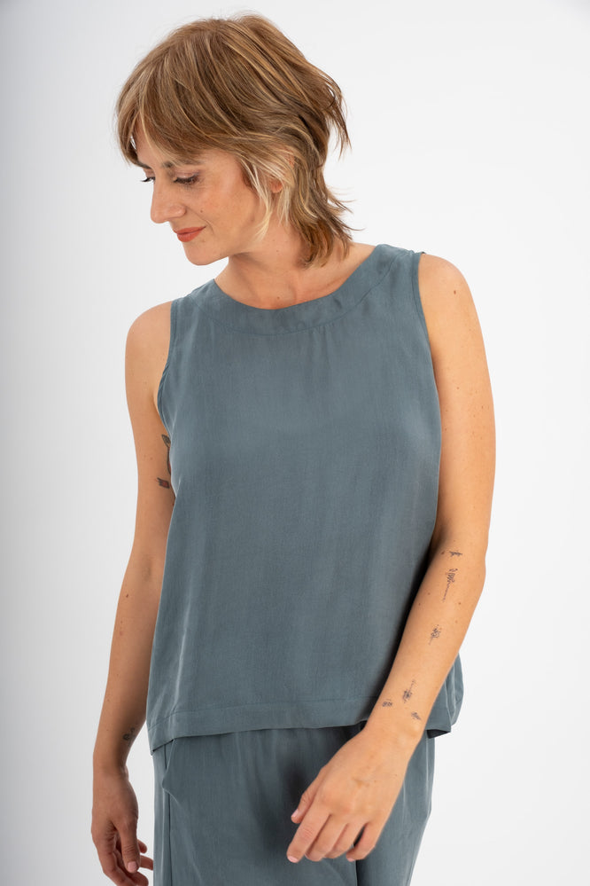 KASIA TOP PETROL GREEN - WE BANDITS
