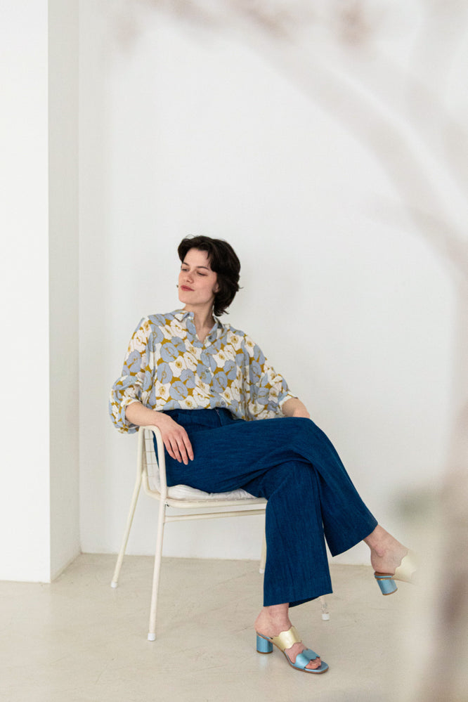 SUSA BLOUSE BOTANICAL GARDEN GREEN - WE BANDITS