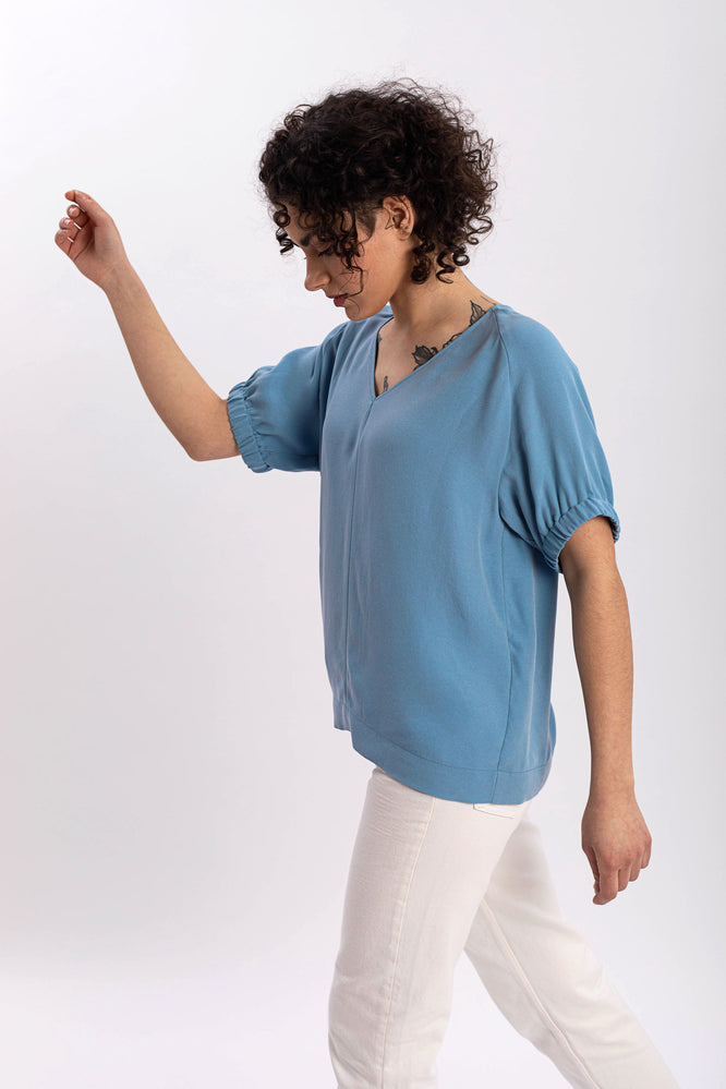 ALBA TOP ARCTIC BLUE - WE BANDITS