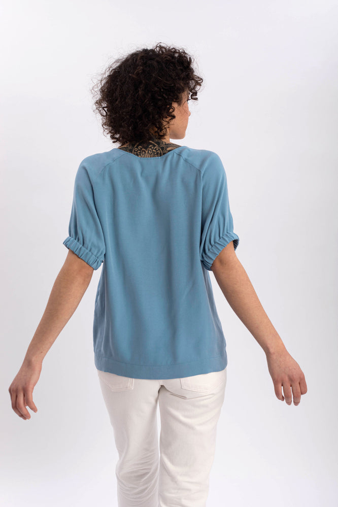 ALBA TOP ARCTIC BLUE - WE BANDITS