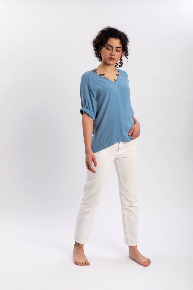 ALBA TOP ARCTIC BLUE - WE BANDITS