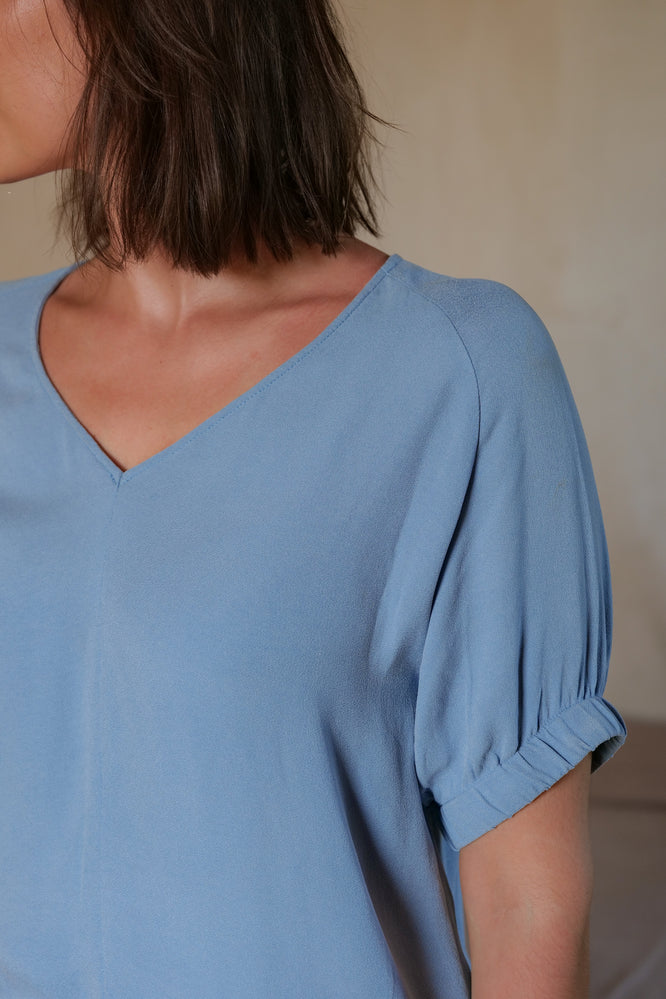 ALBA TOP ARCTIC BLUE - WE BANDITS