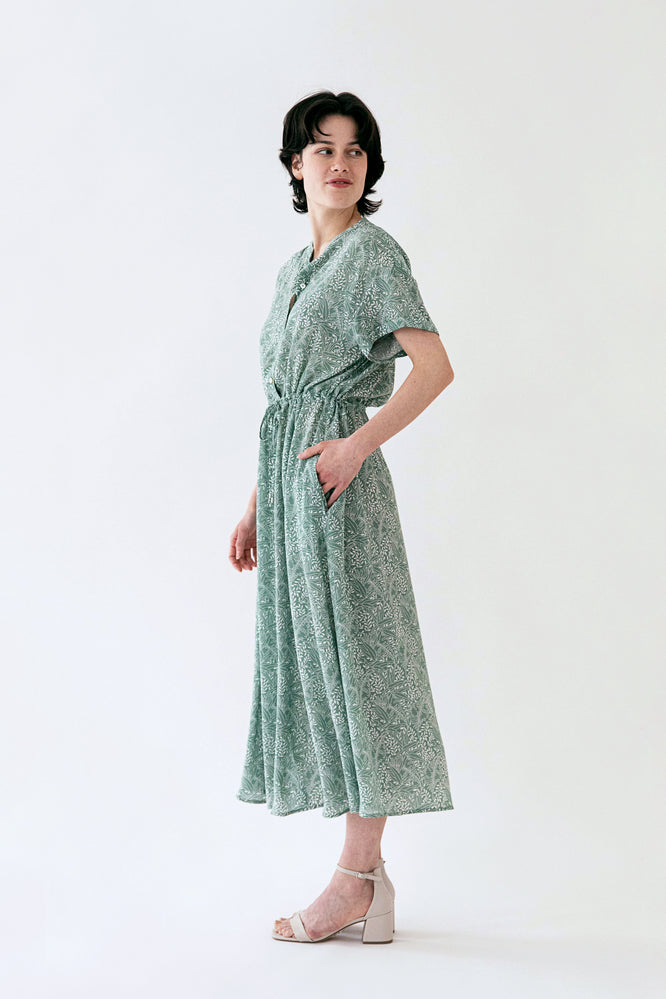 KIMMY DRESS MEADOW SAGE GREEN - WE BANDITS