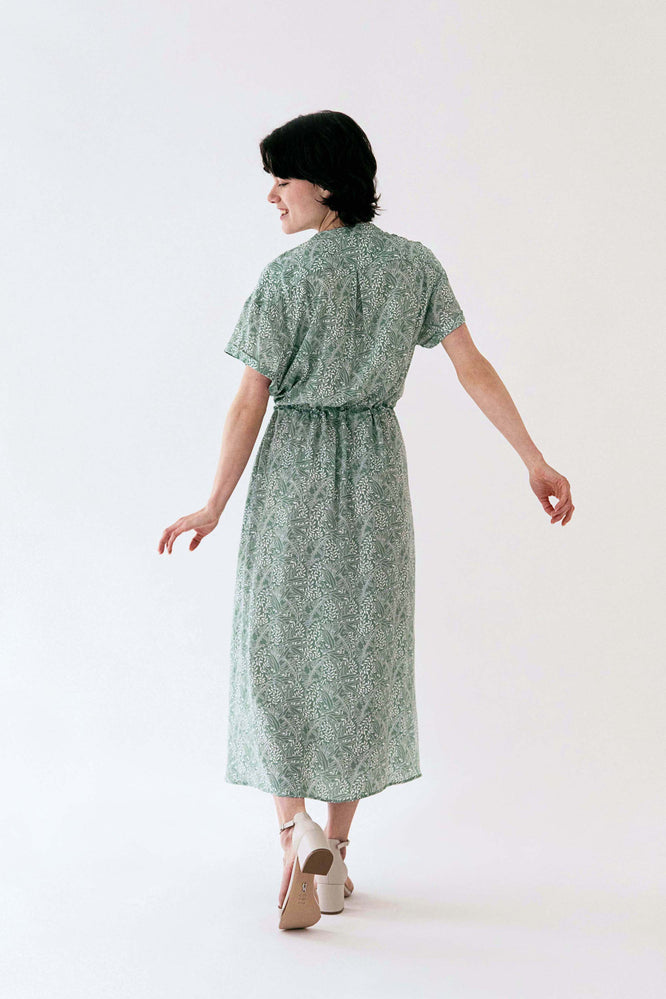 KIMMY DRESS MEADOW SAGE GREEN - WE BANDITS