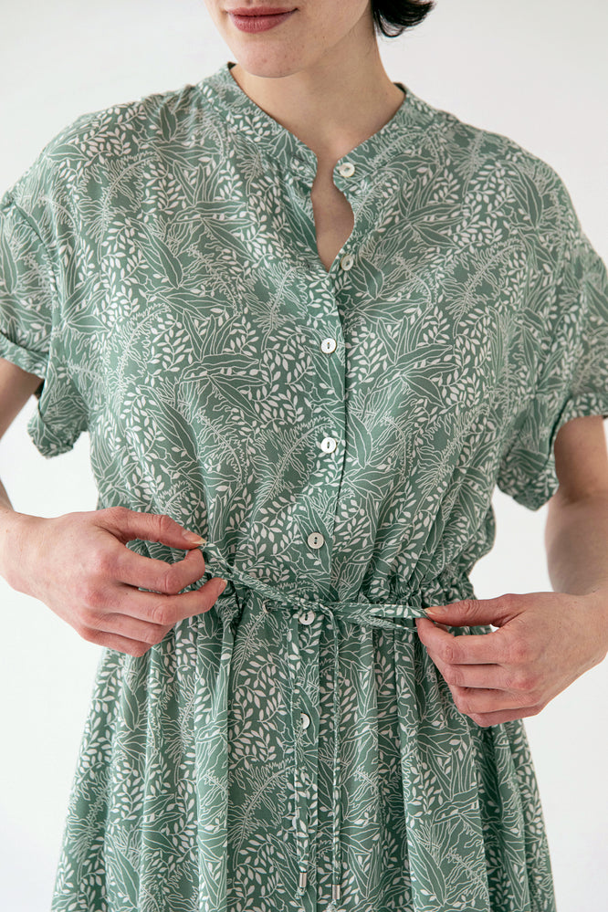 KIMMY DRESS MEADOW SAGE GREEN - WE BANDITS