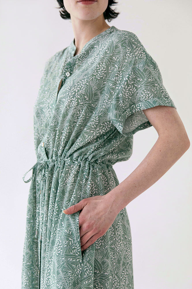 KIMMY DRESS MEADOW SAGE GREEN - WE BANDITS