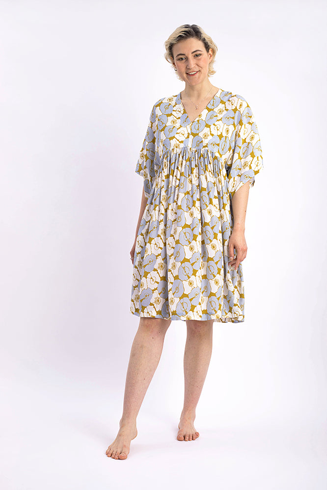 MINNA DRESS BOTANICAL GARDEN GREEN - WE BANDITS
