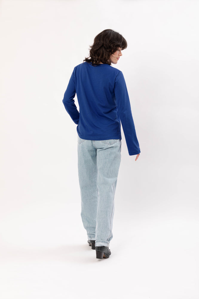 RAMI LONGSLEEVE ROYAL BLUE - WE BANDITS