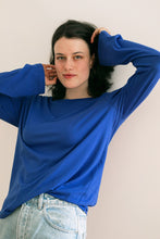 Laden Sie das Bild in den Galerie-Viewer, RAMI LONGSLEEVE ROYAL BLUE - WE BANDITS