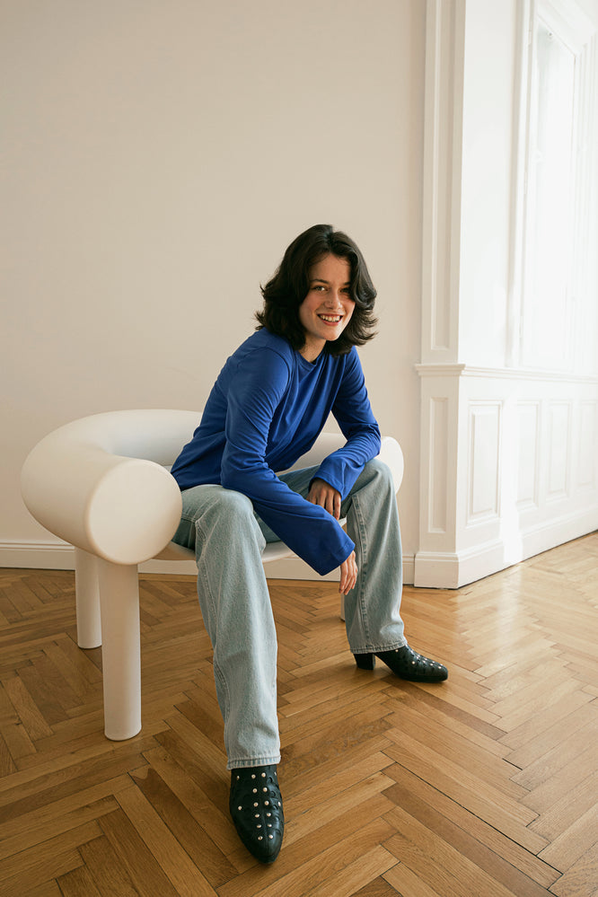 RAMI LONGSLEEVE ROYAL BLUE - WE BANDITS