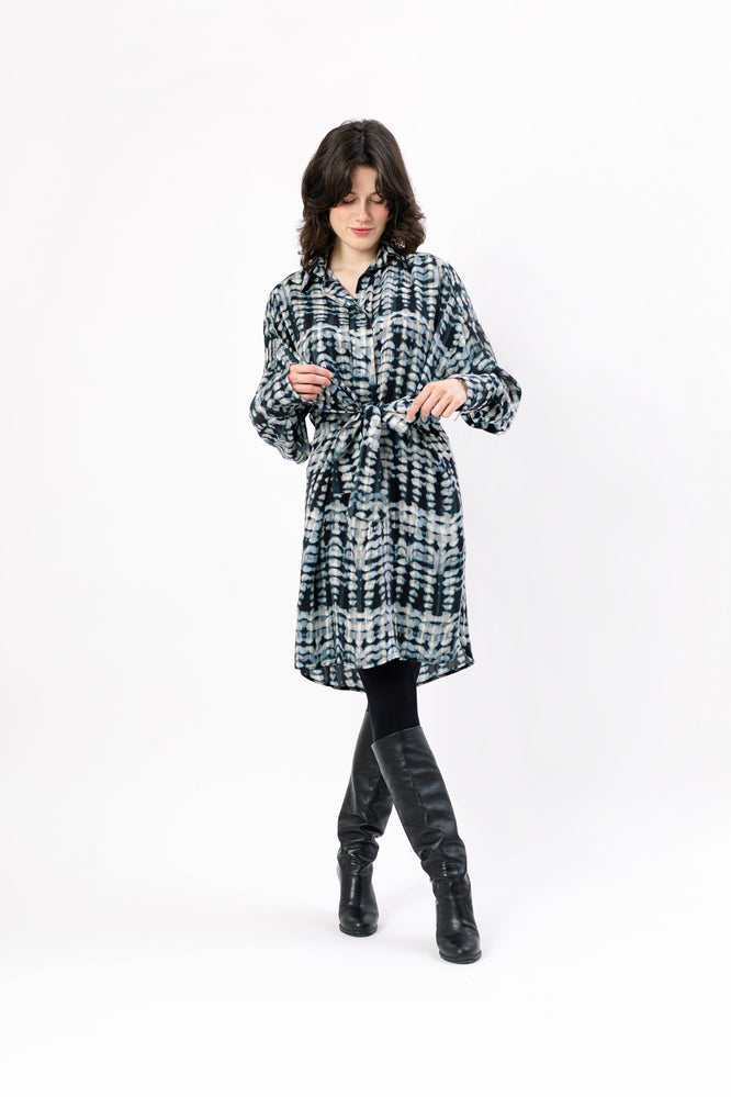 YELLA DRESS STALACTITE BLUE - WE BANDITS
