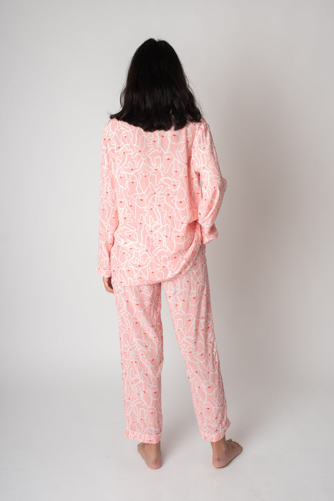 SELMA PYJAMA GINGER PINK SET - WE BANDITS
