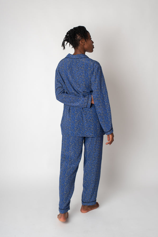 SELMA PYJAMA BLUE DOTS SET - WE BANDITS