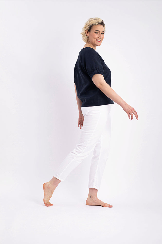 ALBA TOP MIDNIGHT BLUE - WE BANDITS