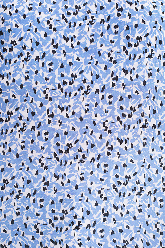 CARLA TOP FLEUR DE SEL BLUE - WE BANDITS