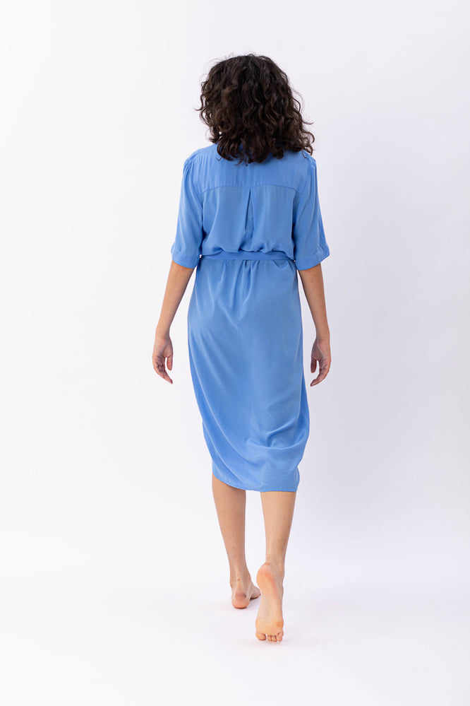 INGA DRESS APENNINE BLUE - WE BANDITS