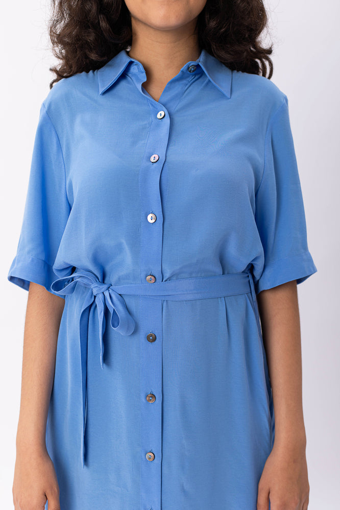 INGA DRESS APENNINE BLUE - WE BANDITS