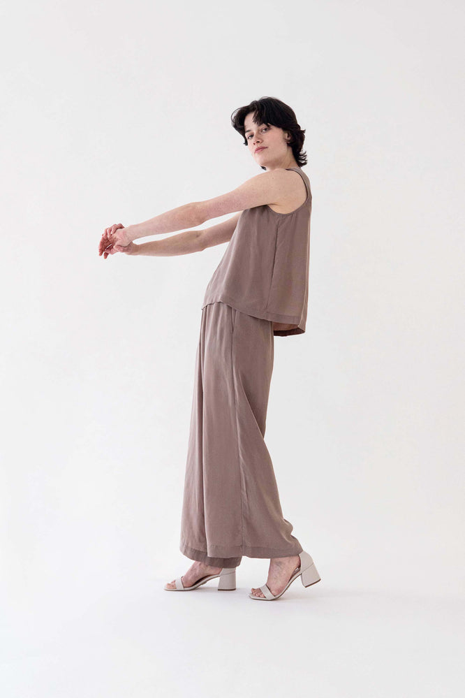 KASIA TOP COCOA BEIGE - WE BANDITS