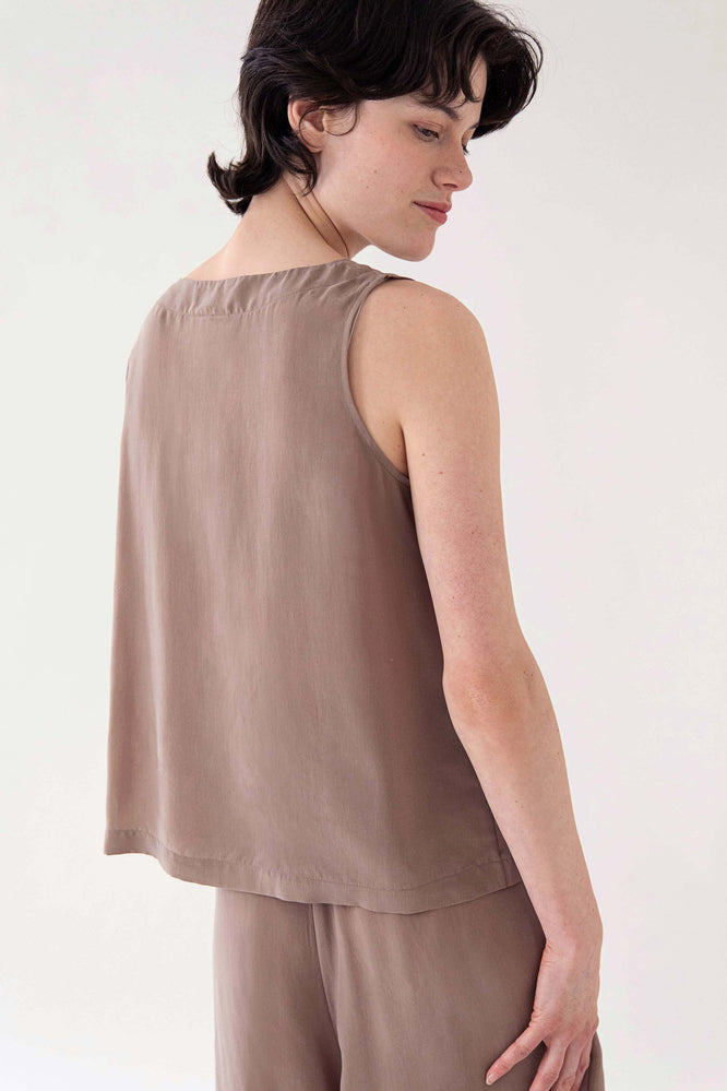 KASIA TOP COCOA BEIGE - WE BANDITS