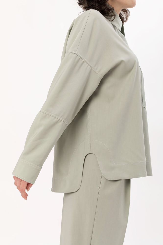 KOOL SHIRT PALE OLIVE - WE BANDITS