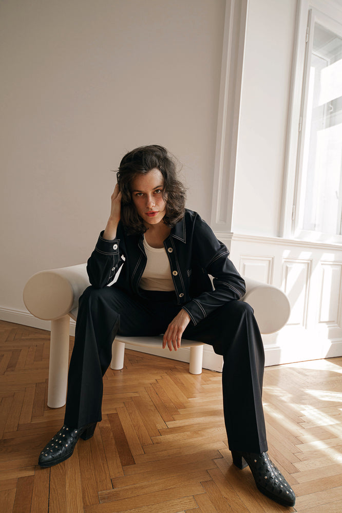 MARA PANTS MIDNIGHT BLUE - WE BANDITS