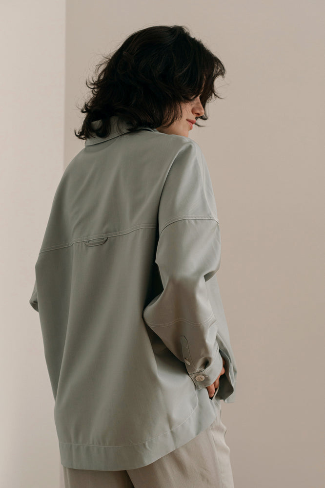 KOOL SHIRT PALE OLIVE - WE BANDITS