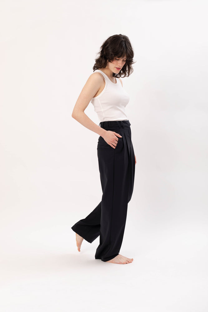 MARA PANTS MIDNIGHT BLUE - WE BANDITS