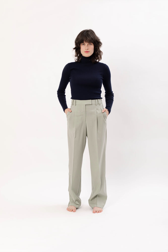 MARA PANTS PALE OLIVE - WE BANDITS