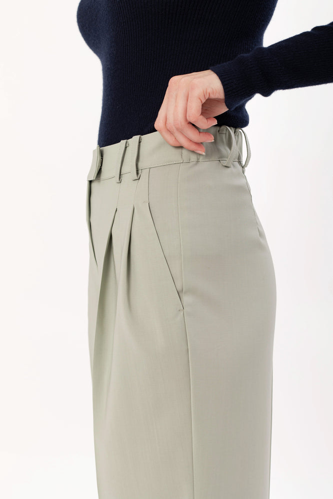 MARA PANTS PALE OLIVE - WE BANDITS