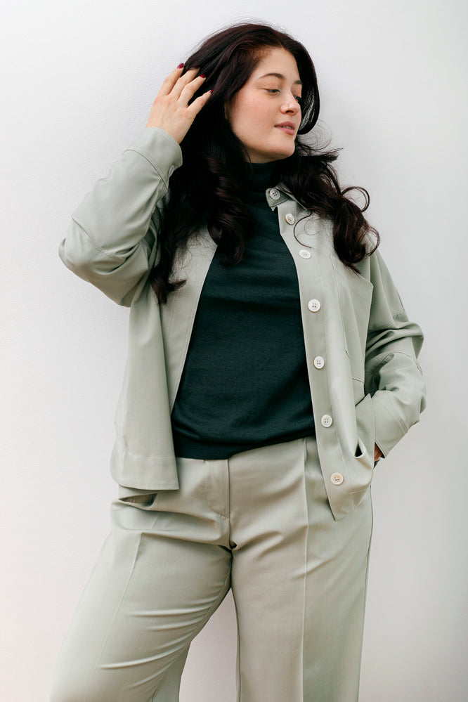 MARA PANTS PALE OLIVE - WE BANDITS