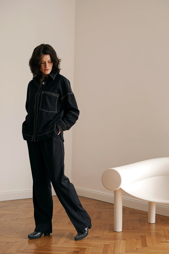 MARA PANTS MIDNIGHT BLUE - WE BANDITS