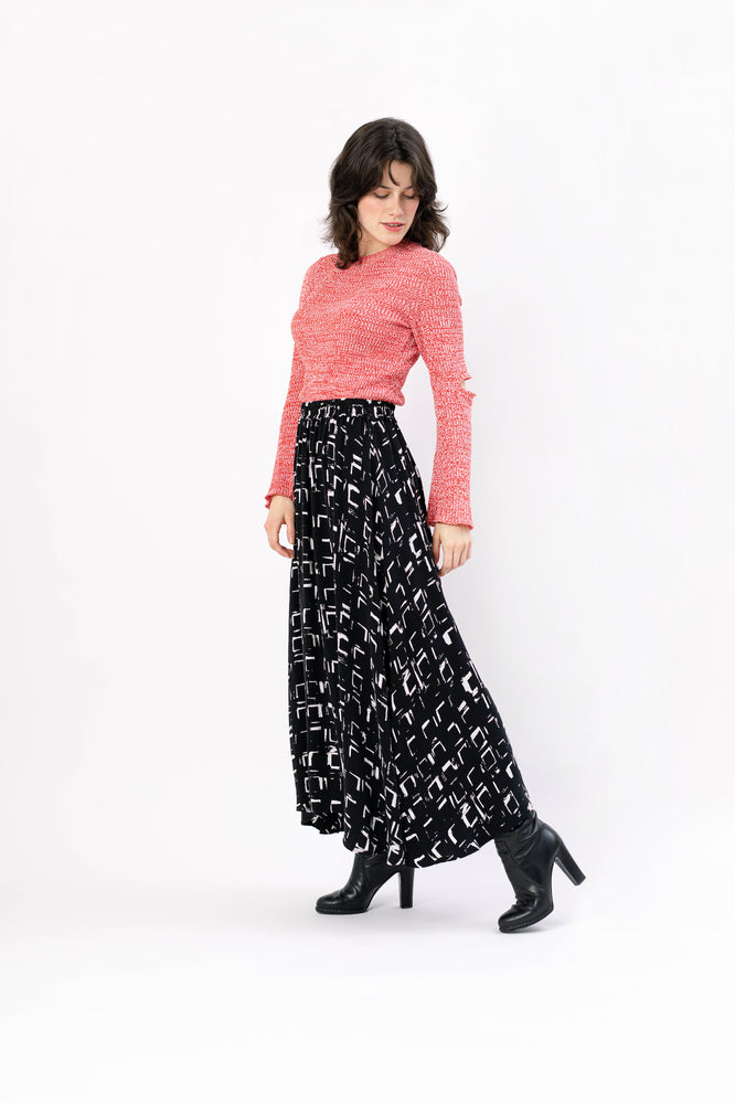 MARI SKIRT CUBE BLACK - WE BANDITS