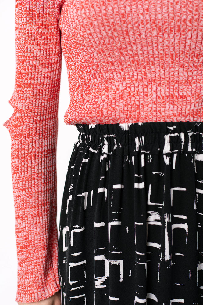 MARI SKIRT CUBE BLACK - WE BANDITS