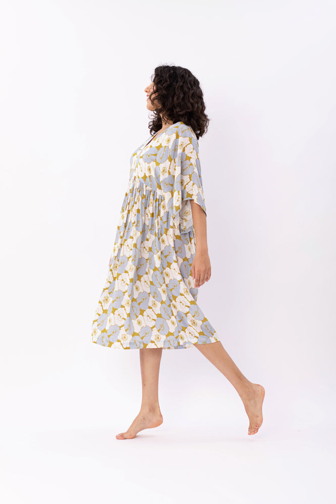 MINNA DRESS BOTANICAL GARDEN GREEN - WE BANDITS