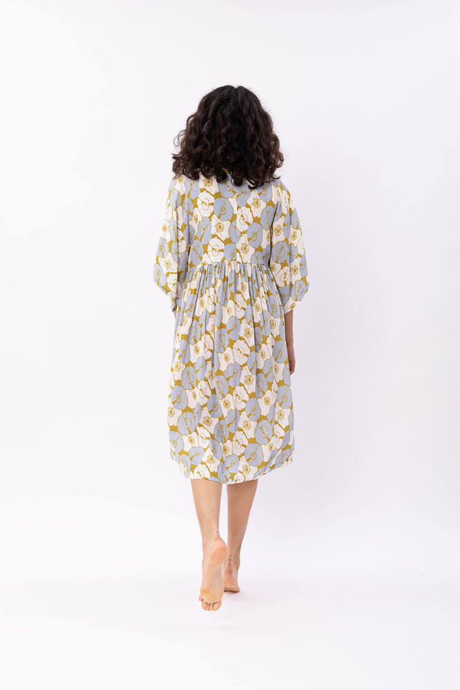 MINNA DRESS BOTANICAL GARDEN GREEN - WE BANDITS