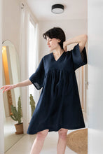 Laden Sie das Bild in den Galerie-Viewer, MINNA DRESS MIDNIGHT BLUE - WE BANDITS