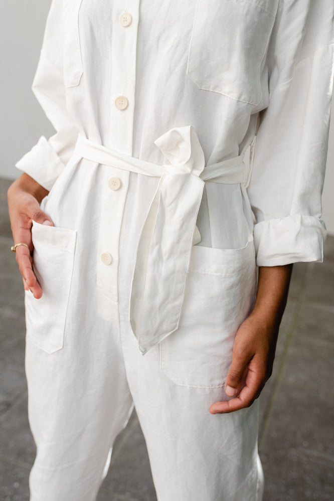 ROCKET JUMPSUIT WHITE - WE BANDITS