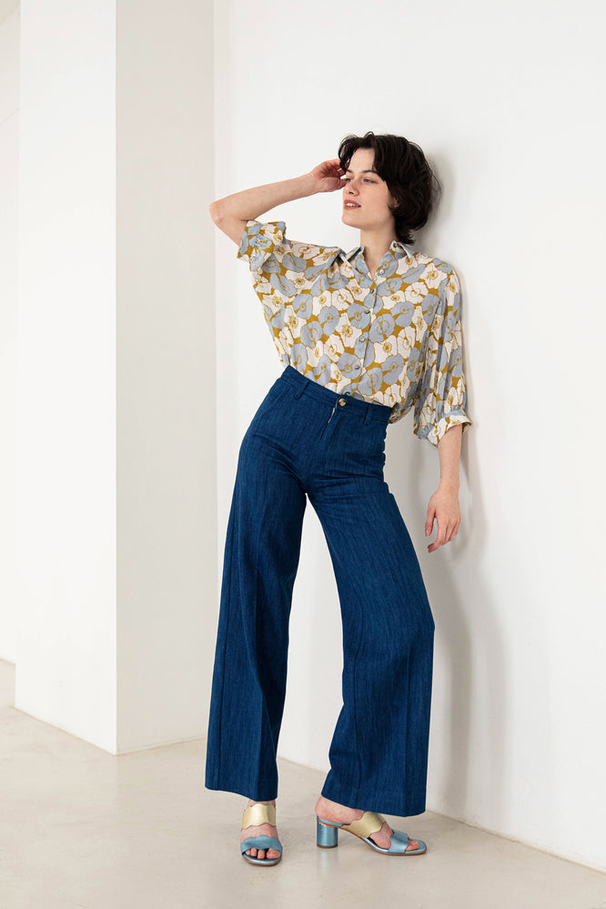 SUSA BLOUSE BOTANICAL GARDEN GREEN - WE BANDITS