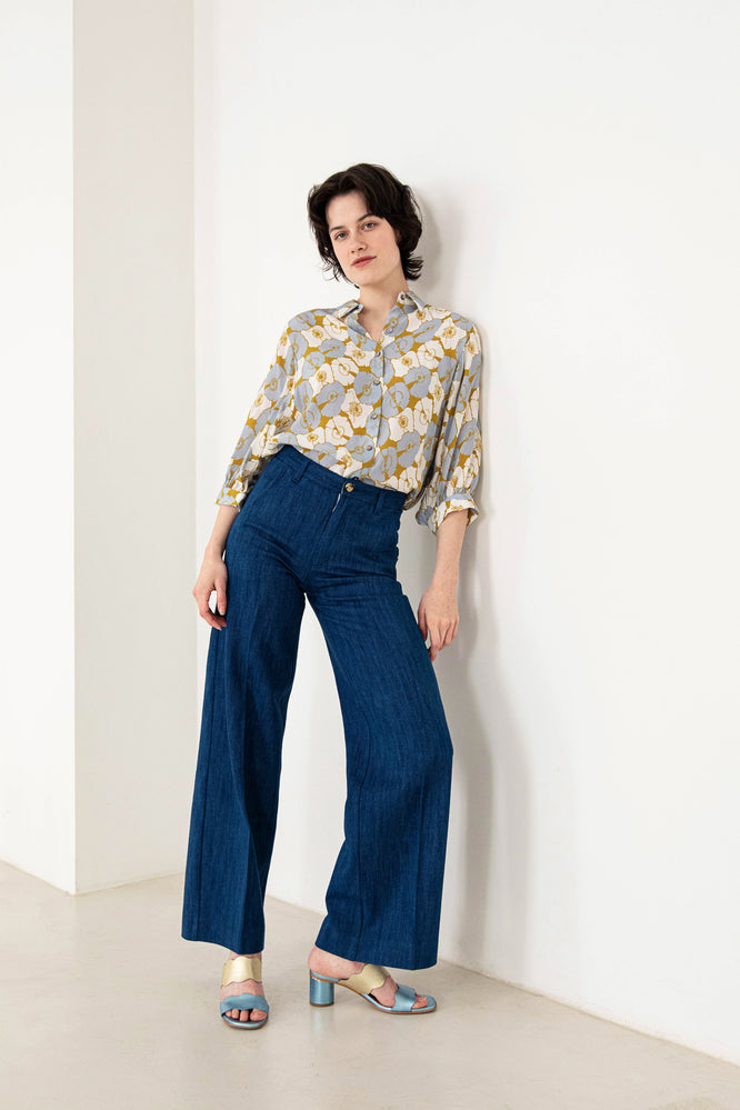 SUSA BLOUSE BOTANICAL GARDEN GREEN - WE BANDITS