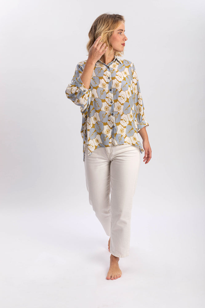 SUSA BLOUSE BOTANICAL GARDEN GREEN - WE BANDITS
