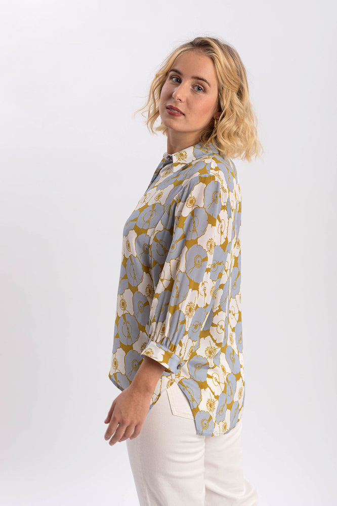SUSA BLOUSE BOTANICAL GARDEN GREEN - WE BANDITS