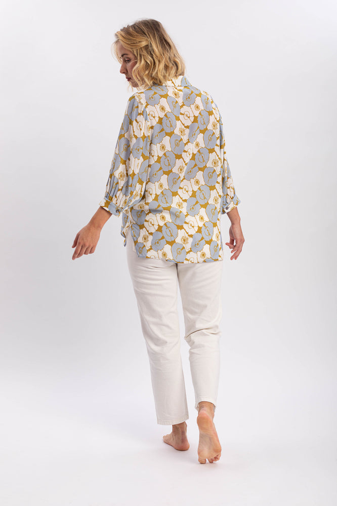 SUSA BLOUSE BOTANICAL GARDEN GREEN - WE BANDITS