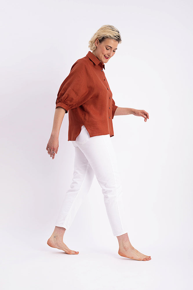 SUSA BLOUSE CINNAMON - WE BANDITS