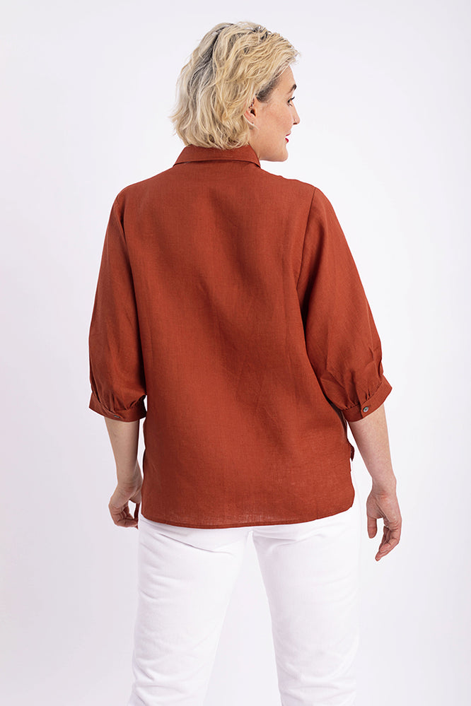 SUSA BLOUSE CINNAMON - WE BANDITS
