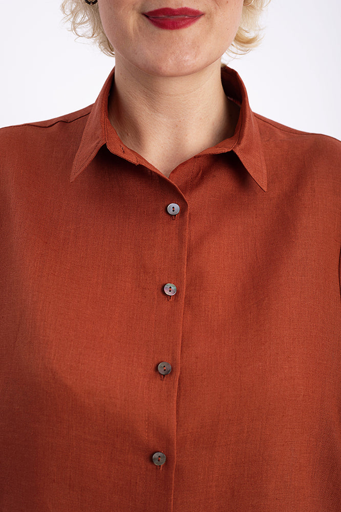 SUSA BLOUSE CINNAMON - WE BANDITS